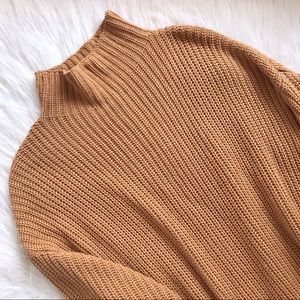 American Eagle Mock Neck Oversized Sweater